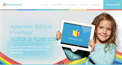 Desktop Screenshot of educacaoxxi.com